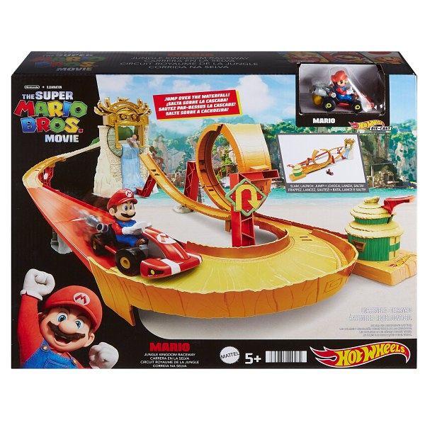 Foto van Hot wheels mario kart kong island