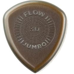 Foto van Dunlop flow jumbo grip pick 3.00mm plectrumset (12 stuks)