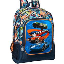 Foto van Hot wheels rugzak, challenge - 42 x 32 x 14 cm - polyester