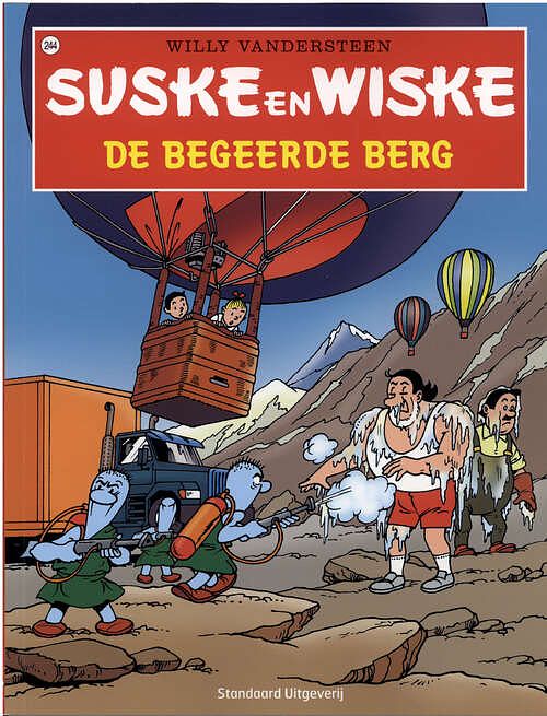 Foto van Suske en wiske 244 - de begeerde berg - willy vandersteen - paperback (9789002231179)