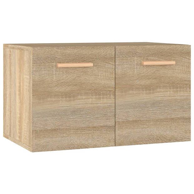 Foto van Vidaxl wandkast 60x36,5x35 cm bewerkt hout sonoma eikenkleurig