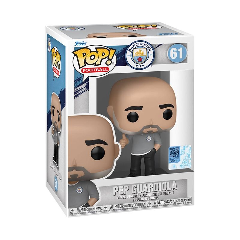 Foto van Pop football: mancity - pep guardiola - funko pop #61