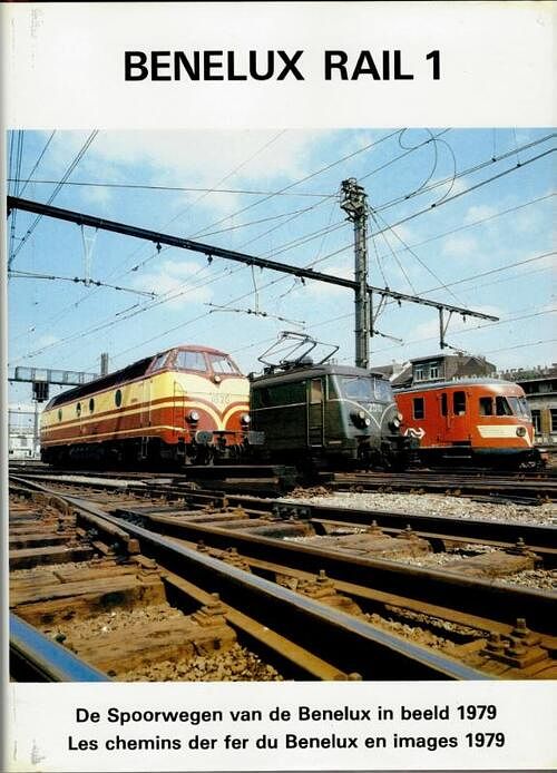 Foto van Benelux rail 1 - marcel vleugels - hardcover (9789172660496)