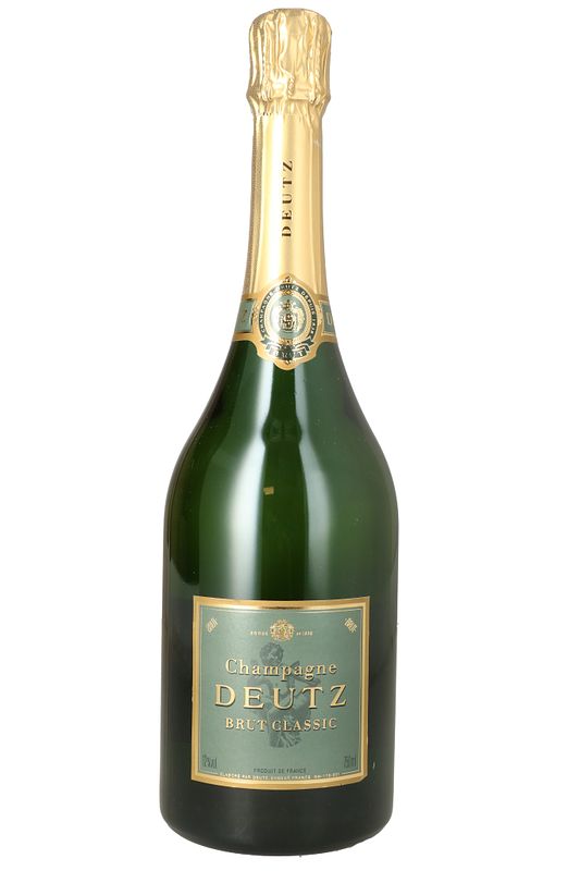 Foto van Deutz brut classic 75cl wijn + giftbox