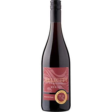 Foto van Delicity merlot - alcoholvrij <0,5% 750ml bij jumbo