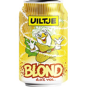 Foto van Uiltje blond blik 330ml aanbieding bij jumbo | 2e halve prijs