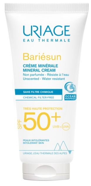 Foto van Uriage bariesun minerale creme spf50+ zonder parfum