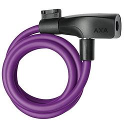 Foto van Axa kabelslot resolute 8-120 - ø8 / 1200 mm paars