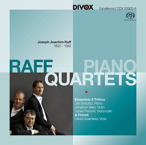 Foto van Raff: piano quartets - cd (7619913209054)