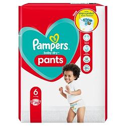 Foto van 2+1 gratis | pampers babydry luierbroekjes maat 6, 20 luiers aanbieding bij jumbo