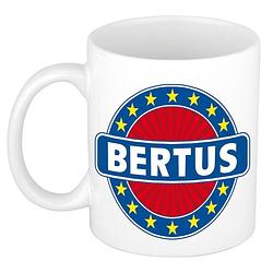 Foto van Bertus naam koffie mok / beker 300 ml - namen mokken