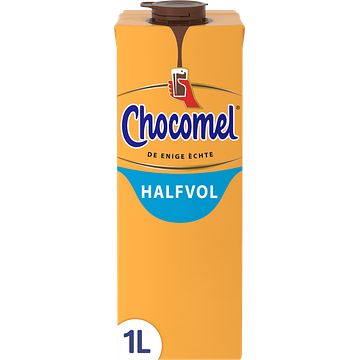 Foto van 1+1 gratis | chocomel halfvol 1l aanbieding bij jumbo