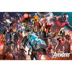 Foto van Grupo erik marvel avengers endgame line up poster 91,5x61cm