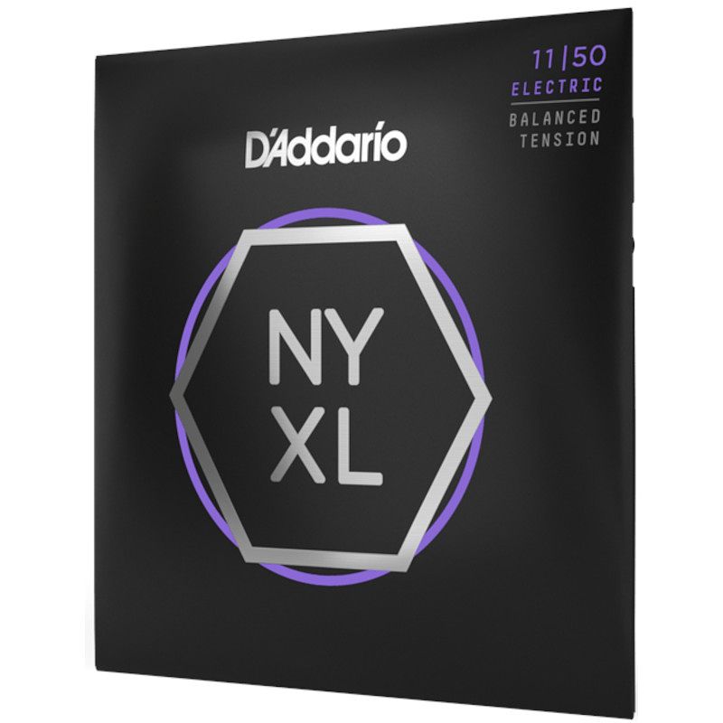 Foto van D'saddario nyxl1150bt 11-50 balanced tension medium nickel wound snaren voor elektrische gitaar