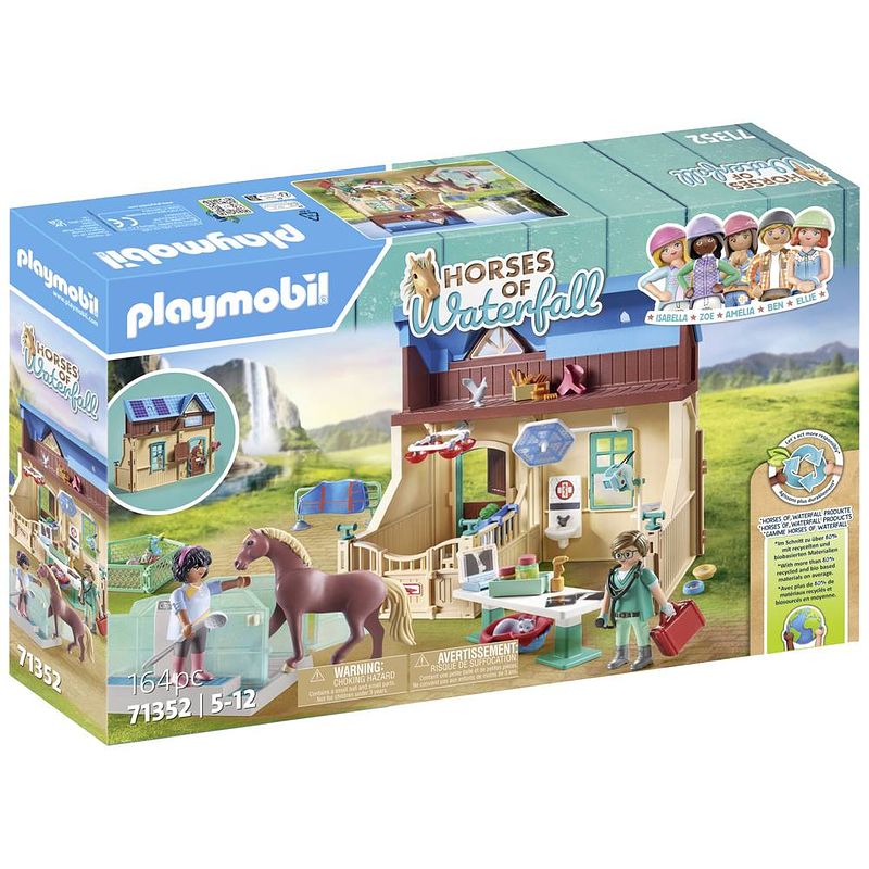 Foto van Playmobil horses of waterfall reitstherapy & dierenpraktijk 71352