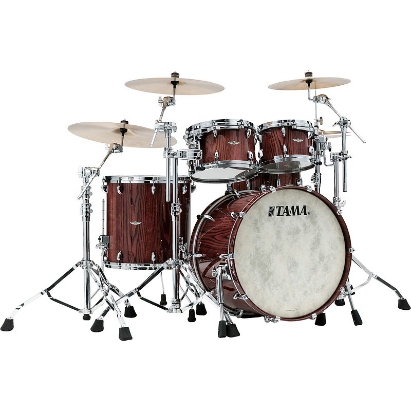 Foto van Tama tw42rzs-cjc star walnut shellset cinnamon japanese chestnut