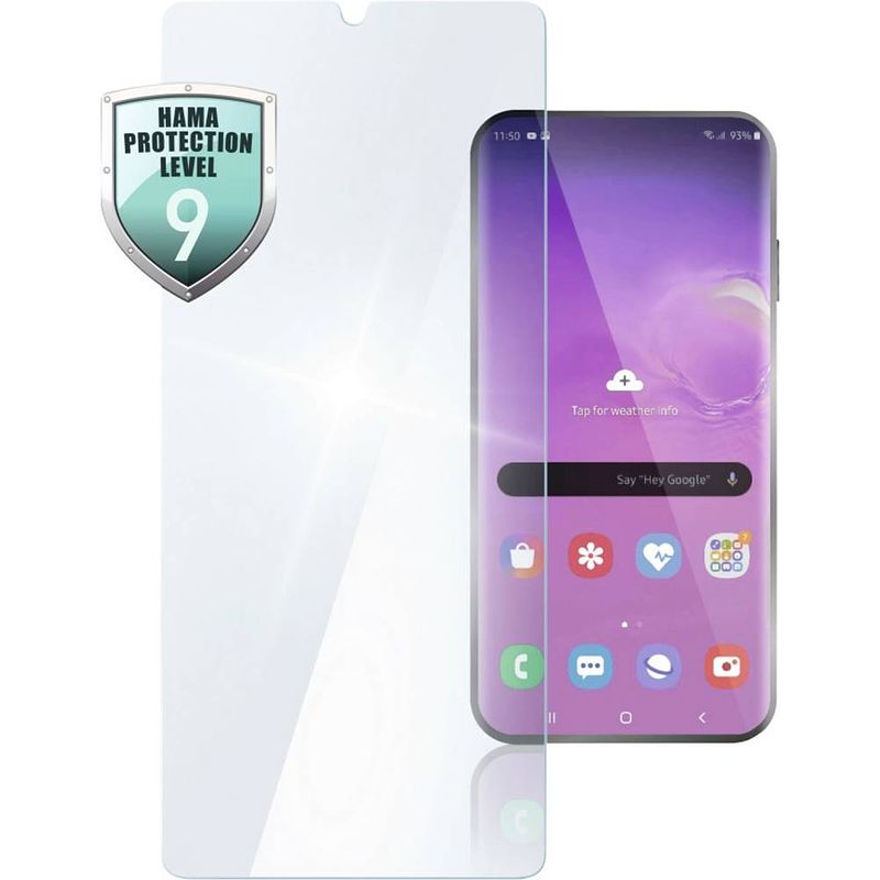 Foto van Hama premium crystal glass 00195548 screenprotector (glas) geschikt voor: samsung galaxy a72 1 stuk(s)