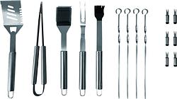 Foto van Azzurro bbq toolset 15-delig incl. koffer