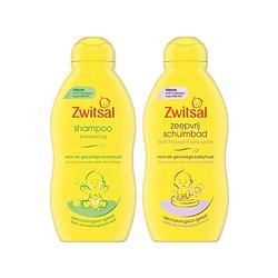 Foto van Zwitsal combinatieset: shampoo + badschuim