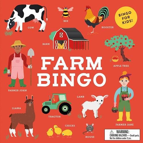 Foto van Farm bingo - paperback (9781786277077)