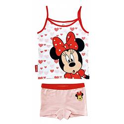 Foto van Disney pyjama minnie mouse meisjes katoen roze maat 2-3 jaar