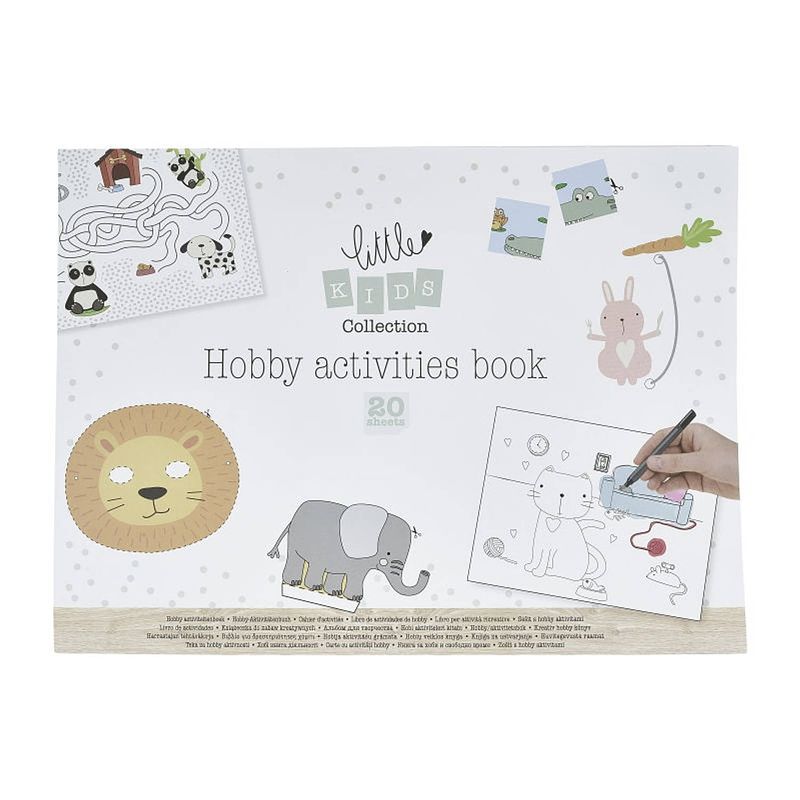 Foto van Tender toys activiteitenboek hobby 20 vellen 40 x 30 cm