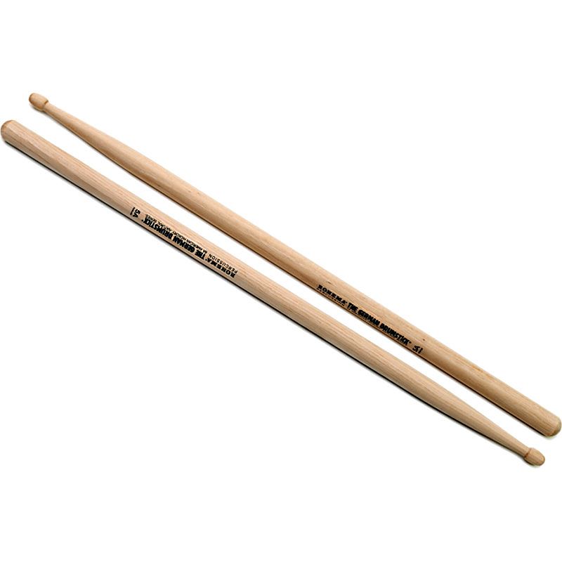 Foto van Rohema natural series 5a hickory drumstokken