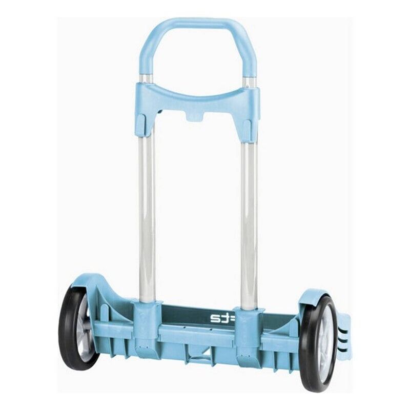 Foto van Rugzaktrolley safta licht blauw