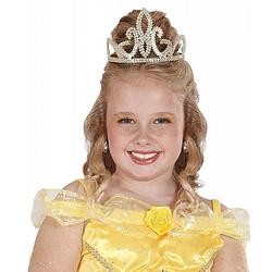 Foto van Prinsessen tiara goudkleurig - verkleedhaardecoratie