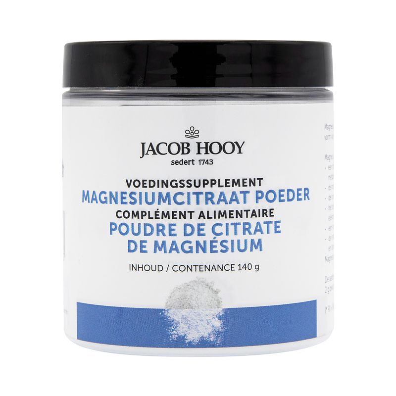 Foto van Jacob hooy magnesiumcitraat poeder