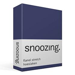 Foto van Snoozing stretch flanel hoeslaken