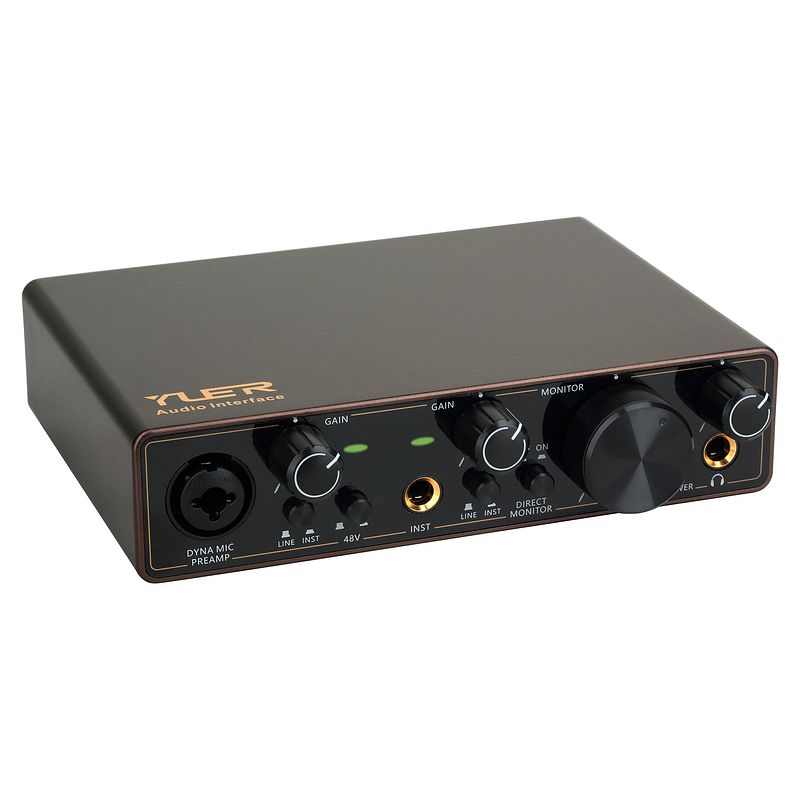 Foto van Yuer 2i2 audio interface