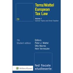 Foto van Terra/wattel european tax law / 1 general topics