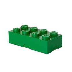 Foto van Set van 2 - lunchbox classic brick 8, groen - lego