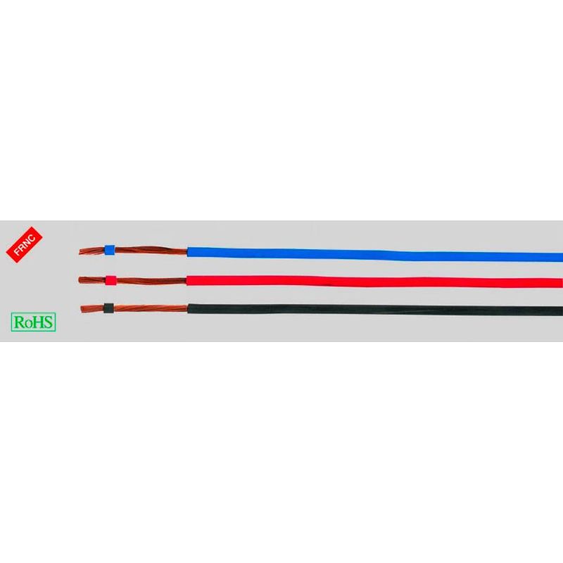 Foto van Helukabel 51814-1000 draad h07z-k 1 x 16 mm² groen, geel 1000 m