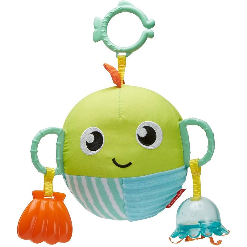 Foto van Fisher-price vrolijke speelvis 17,8 cm groen