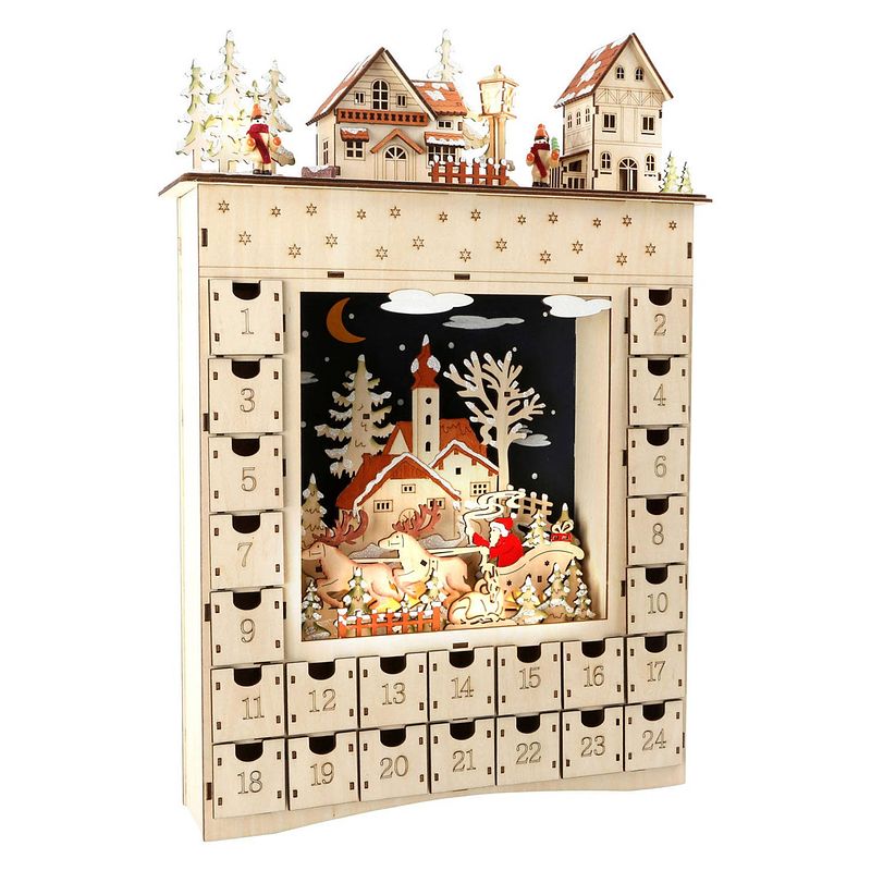 Foto van Small foot houten adventskalender winter droom