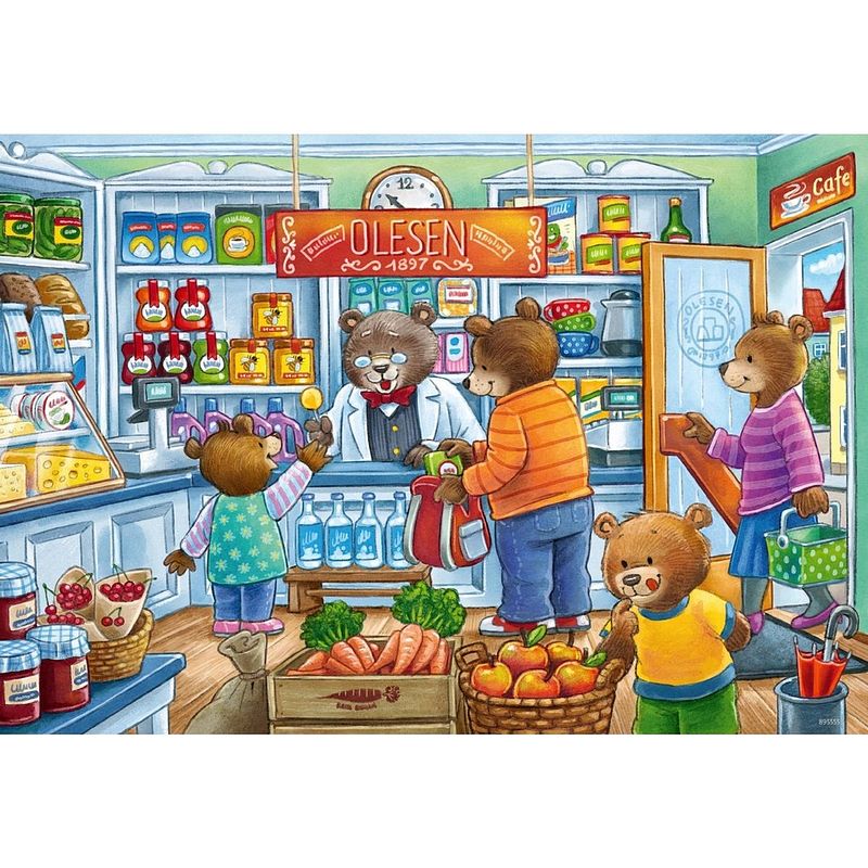 Foto van Ravensburger puzzel boodschappen 2x12pcs