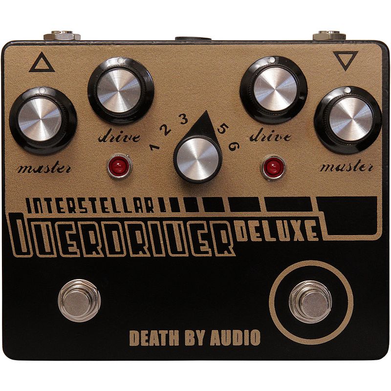 Foto van Death by audio interstellar overdriver deluxe overdrive / fuzz