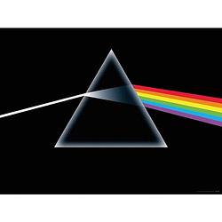 Foto van Pyramid pink floyd dark side of the moon kunstdruk 80x60cm