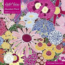 Foto van Adult sustainable jigsaw puzzle kate heiss: abundant floral - puzzel;puzzel (9781804172155)