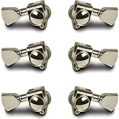 Foto van Gibson keystone tuner set nickel stemmechanieken voor gitaar (set van 6)