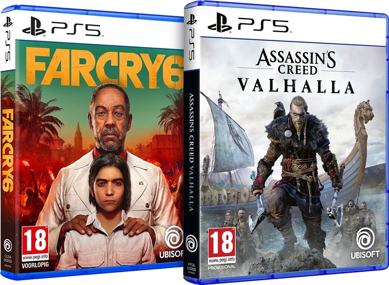 Foto van Assassin's creed valhalla ps5 + far cry 6 ps5