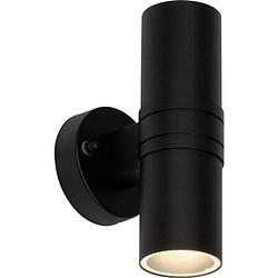 Foto van Brilliant hanni g96230/06 buitenlamp (wand) led gu10 6 w zwart