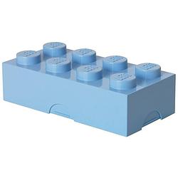 Foto van Lego classic brick 8 lunchbox - lichtblauw