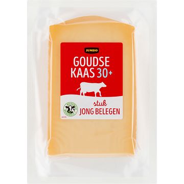 Foto van Goudse kaas 30+ jong belegen stuk 450g bij jumbo