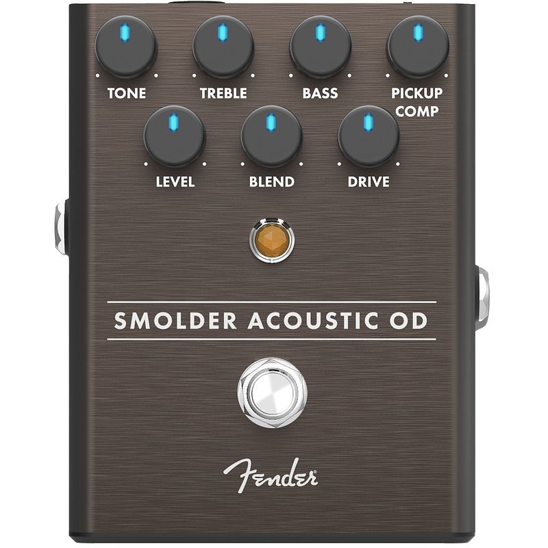 Foto van Fender smolder acoustic overdrive effectpedaal