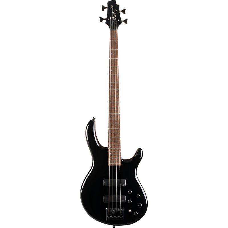 Foto van Cort artisan c4 deluxe black elektrische basgitaar