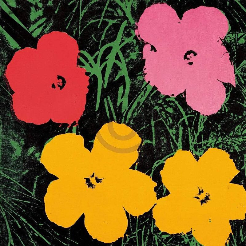 Foto van Andy warhol - flowers c. 1964 kunstdruk 60x60cm