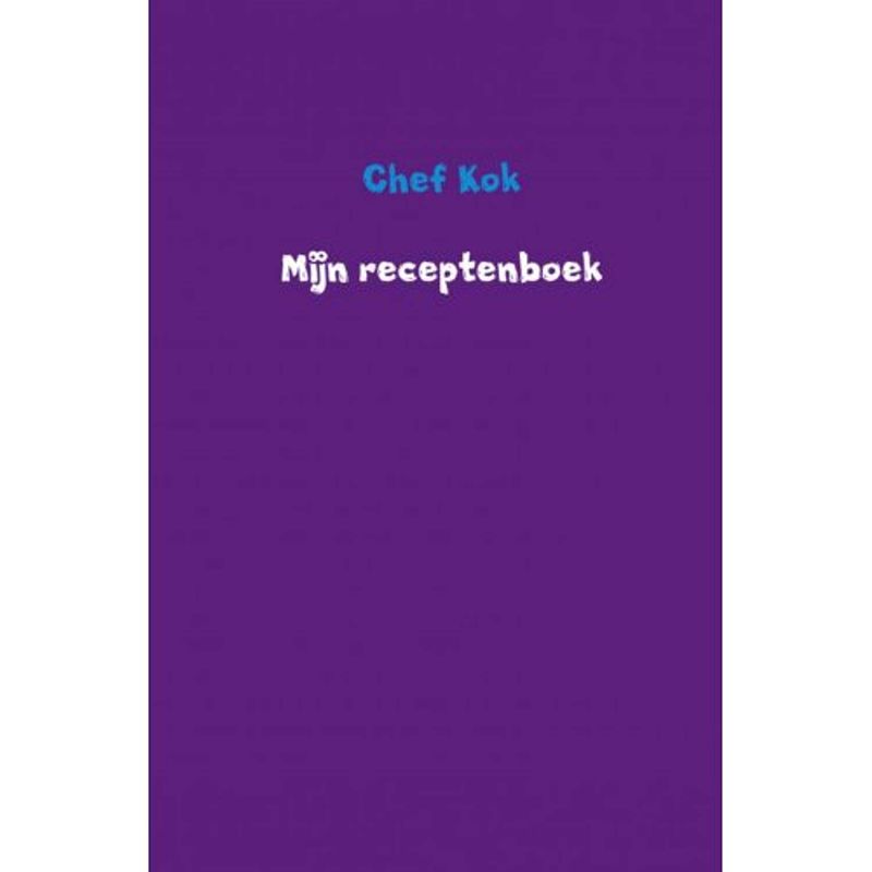 Foto van Mijn receptenboek